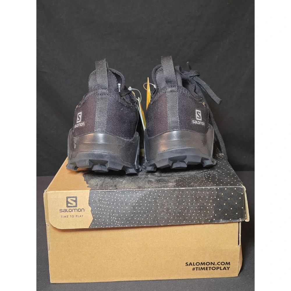 Salomon‎ Madcross GTX W Womens Trail Running Shoes Black Gore-Tex 414447 Size 7